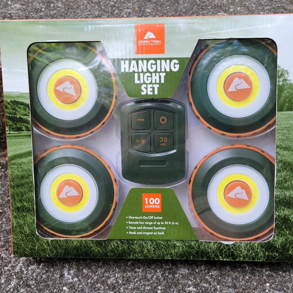 Ozark Trail Hanging Light set